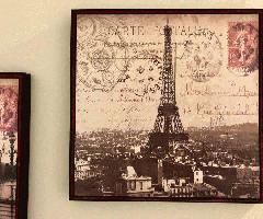 پاریس پونت الکساندر سوم برج ایفل نقاشی هنر مجموعه ای از 2