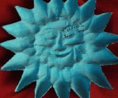 کوبا ، کاغذ مچاله خورشید ، هنر دیوار