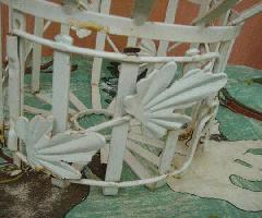 قفس پرنده تزئینی فرفورژه 16 اینچ بالا