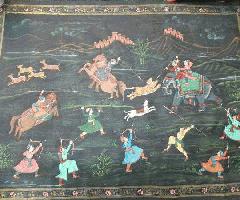 نقاشی بر روی پارچه