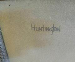 هانتینگتون امضا هنر عامیانه نقاشی رنگ و روغن