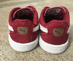 پوما جیر کلاسیک نوزاد قرمز نوزاد کودک نو پا کفش اندازه 4C
