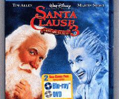 Blu - ray Dvd Santa Clause 3 فیلم جدید کریسمس مهر و موم شده دیزنی