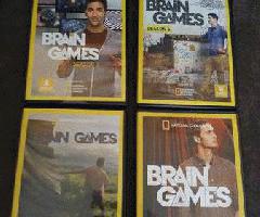 4 فصل از بازی های مغز دی وی دی (total 10 کل برای همه)