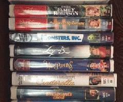 فیلم دیزنی در موارد تاشو (بسیاری از 11 VHS)