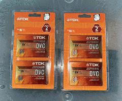 Tdk Video Recorder Tapes-2 بسته 2-جدید در بسته های مهر و موم شده