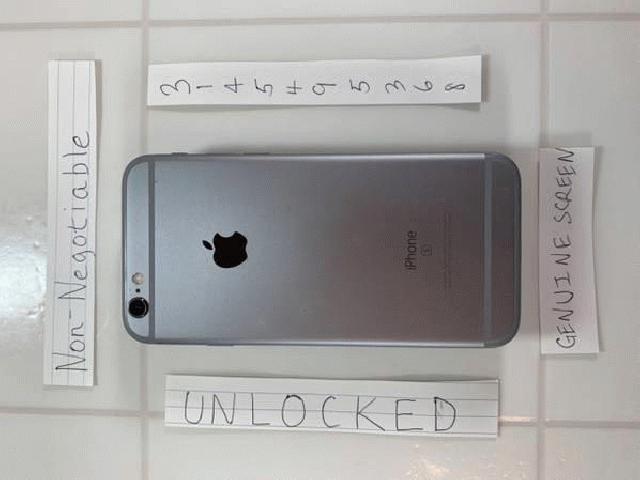 آیفون 6S 16GB-بدون سیم قفل-باتری جدید-صفحه نمایش نصب شده-شکل بزرگ