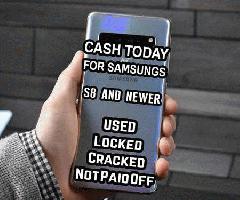 ما پرداخت پول نقد برای سامسونگ S8 تا! Nw / استفاده/Crckd/ال سی دی S8, S9, S10, S20, S2