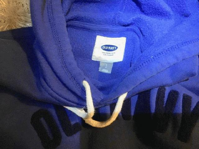 قدیمی نیروی دریایی پشم گوسفند وجانوران دیگر پیراهن تولستوی-سلطنتی آبی اندازه کوچک