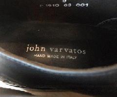 جان Varvatos مردانه دست ساخته شده Oxfords اندازه 9