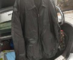 ژاکت چرمی مردانه- - سیاه, سنت جانز خلیج, اندازه XL ,gig $100, استفاده