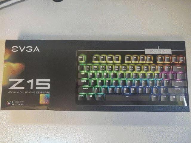 Evga Z15 Rgb دارای نور پس زمینه LED صفحه کلید بازی سیمی