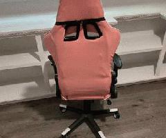صندلی بازی ارگونومیک Giantex با پشتیبانی ماساژ کمری