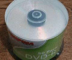 دیسک های دی وی دی 50 بسته