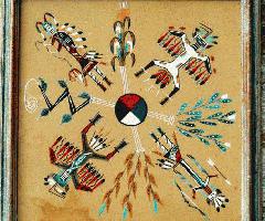  مثال فوق العاده از هنر شن و ماسه SW آمریکا - نقوش بومی چشمگیر!!