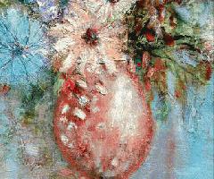  بزرگ, طولانی, فوق العاده ضخیم پاستل IMPASTO هنوز هم زندگی!