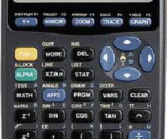 Texas Instruments Ti-83 Plus 10 رقمی نموداری ماشین حساب ، سیاه و سفید