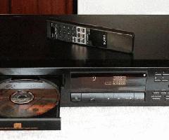 به ندرت استفاده می شود سونی تک سی دی پخش دیسک فشرده