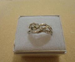 2 حلقه/2 گردنبند/7 فریبندگی-سنگهای قیمتی/نقره ای