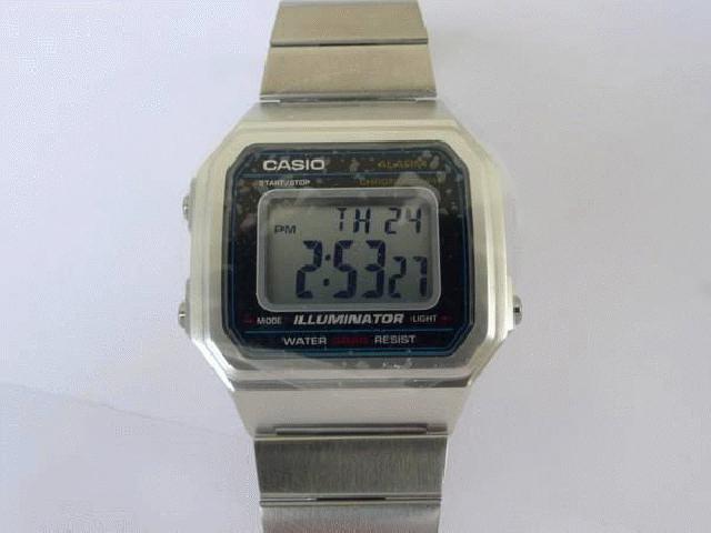 CASIO digital watch-Vintage - B650 B650WD-1ACF-جعبه جدید