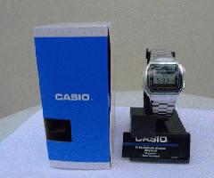 CASIO digital watch-Vintage - A168 A168-1WCR - جعبه جدید