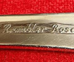 91 قطعه خدمات برای 12 Towle Rambler رز استرلینگ نقره ای ظروف لب تخت