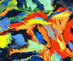 خایم سبک SOUTINE نقاشی اکسپرسیونیست-جسورانه, IMPASTO رنگارنگ