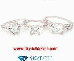 حلقه های الماس در قیمت عمده فروشی!! شما آن را رویای ، ما آن را ایجاد کنید! صرفه جویی بی نظیر