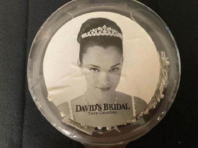 Davidas لباس عروس تاج یا کلاه ، حلقه گوش گردنبند