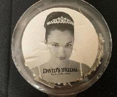 Davidas لباس عروس تاج یا کلاه ، حلقه گوش گردنبند