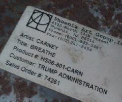 D کارنی امضا نقاشی رنگ و روغن اصلی تنفس-خاطرات مغلوب ساختن پیشی جستن