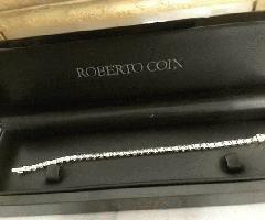 روبرتو سکه سنتو الماس دستبند تنیس
