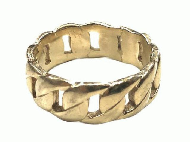 برای هر دو جنس حلقه مد 10kt طلا زرد