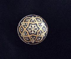  Damascene Star pin ساخته شده در Toledo, اسپانیا