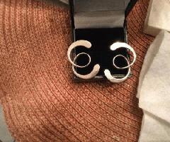 هنری 925 گوشواره نقره استرلینگ برای گوش سوراخ شده