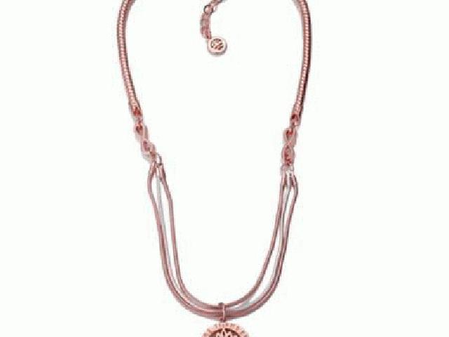 New-Newbridge Silverware-گل رز طلا Silverplate آویز