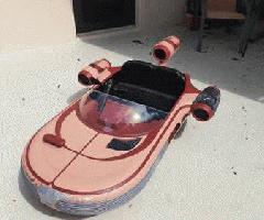 ماشین اسباب بازی Rideable / سفینه فضایی برای کودکان و نوجوانان