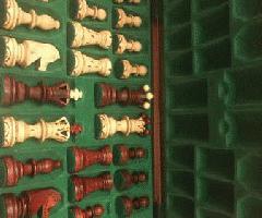 مجموعه شطرنج چوبی بزرگ