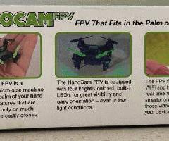  خشم Nanocam فوق العاده میکرو FPV Rtf هواپیماهای بدون سرنشین جوانان کودکان و نوجوانان اسباب بازی جدی