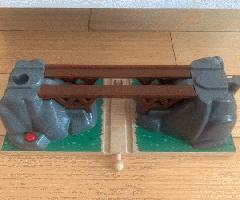 BRIO World-تاشو پل قطار و لوازم جانبی اسباب بازی