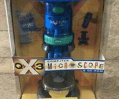 اینتل Qx3 آبی میکروسکوپ دیجیتال