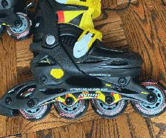  Avigo کودکان و نوجوانان Rollerblade 4 اندازه قابل تنظیم (10-13)