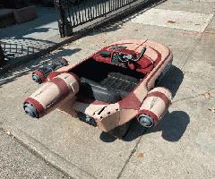 جنگ ستارگان لوک اسکای واکر زمین شتابگر رادیو بروشور