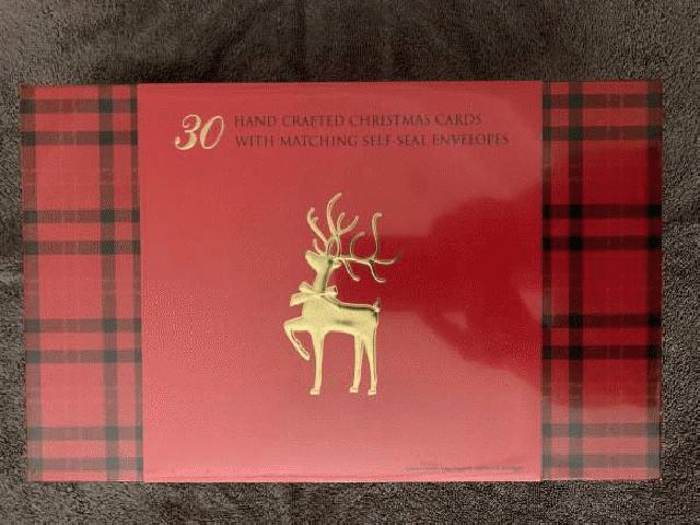 Burgoyne 30 همه فن حریف دست گردد کارت کریسمس W / پاکت نامه جدید